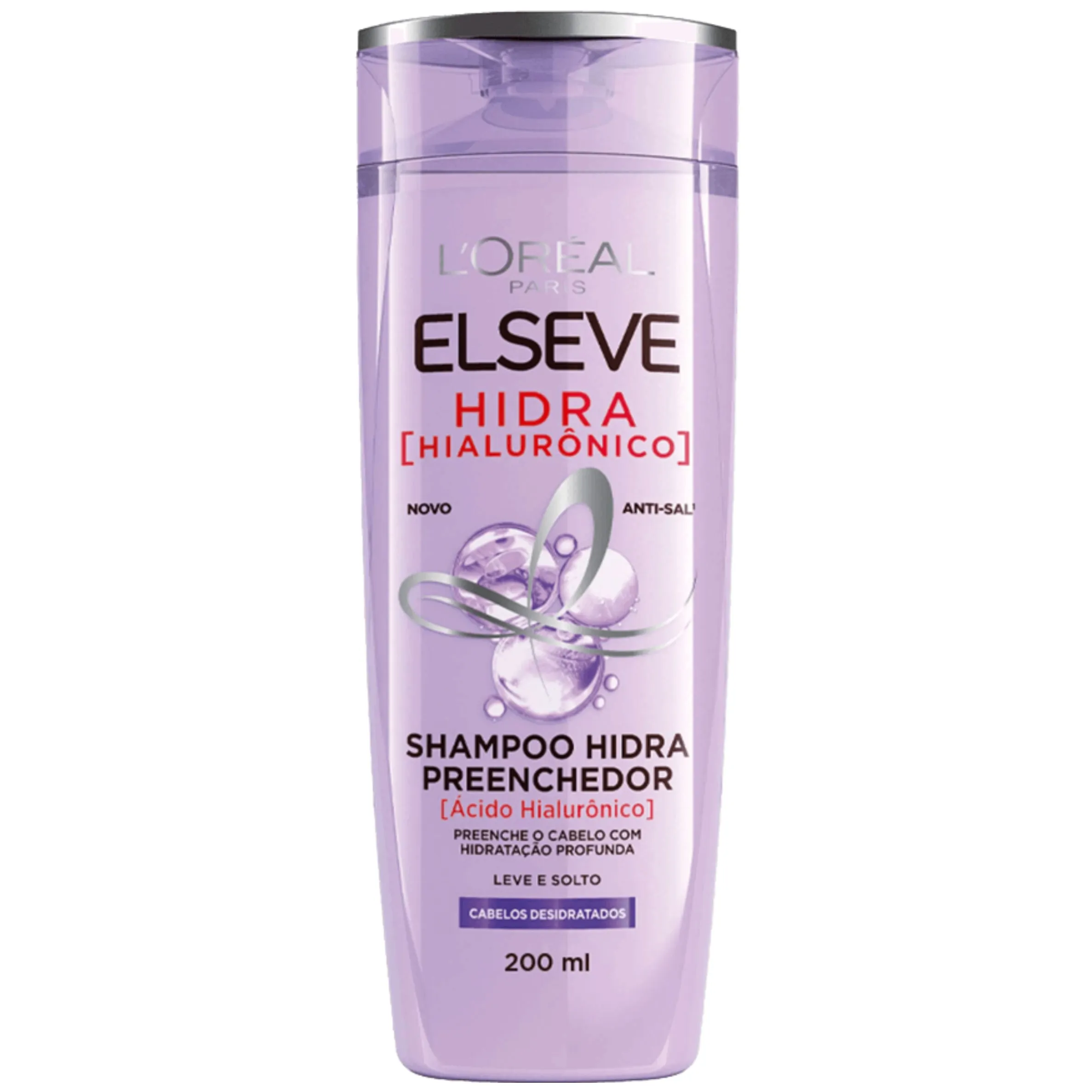 SHAMPOO ELSEVE 200ML HIDRA HIALURONICO