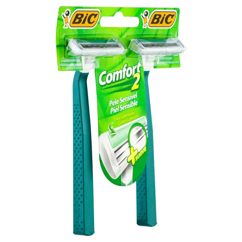 APARELHO BARBEAR BIC COMFORT 2 PN C2