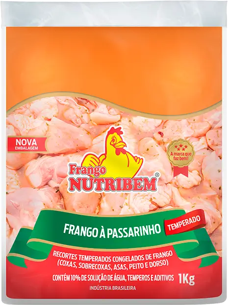 FRANGO A PASSARINHO NUTRIBEM 1KG