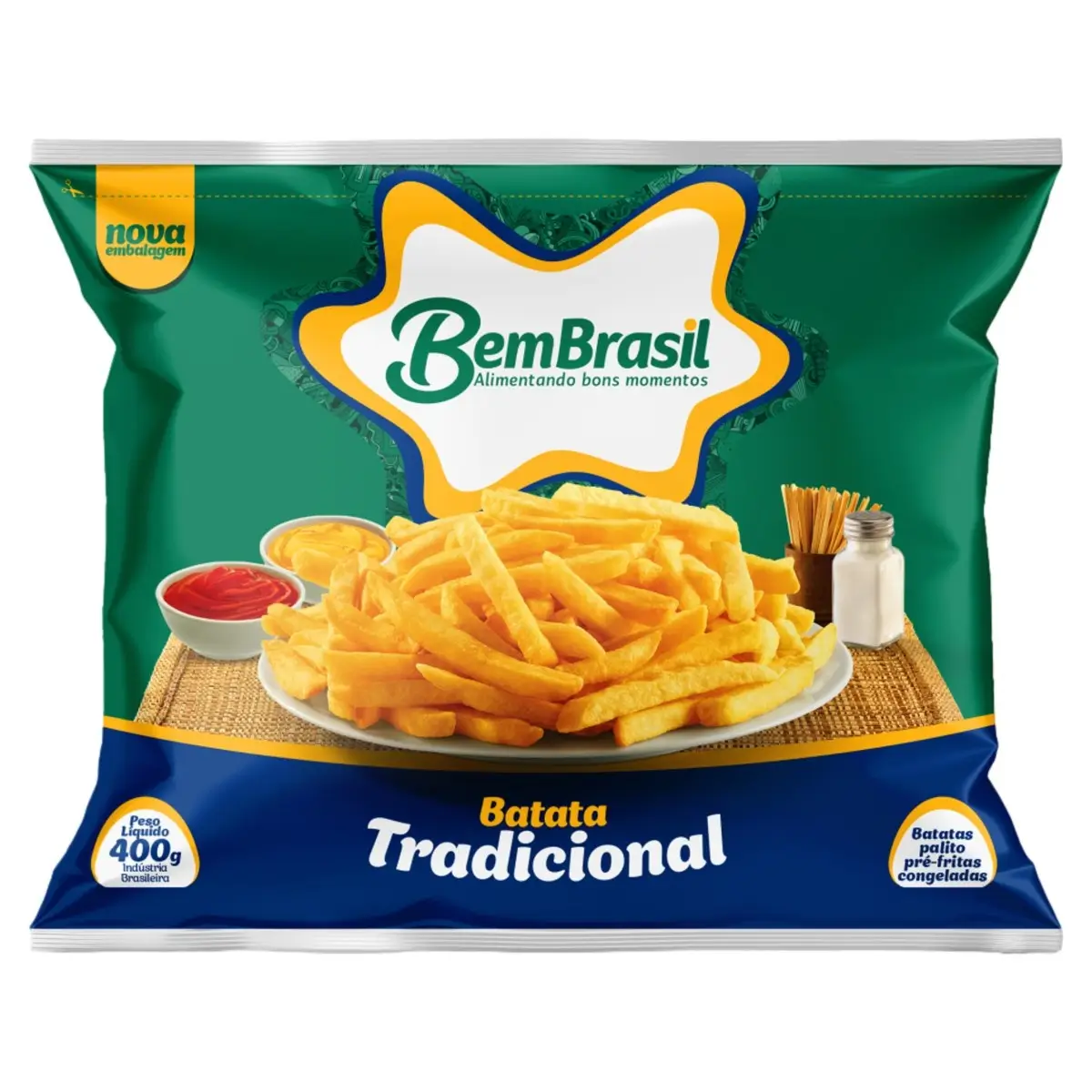 BATATA PALITO CG BEM BRASIL 400G