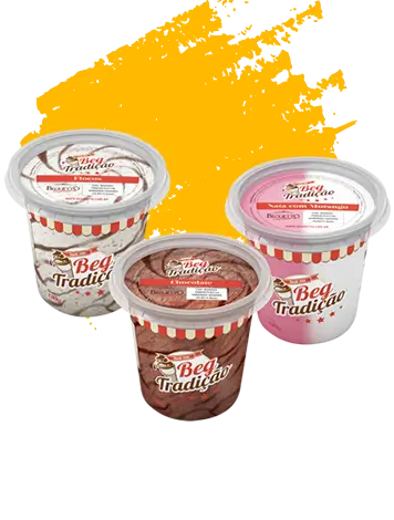 SORVETE BEGUETTO TRADICAO 130G NATA MORANGO