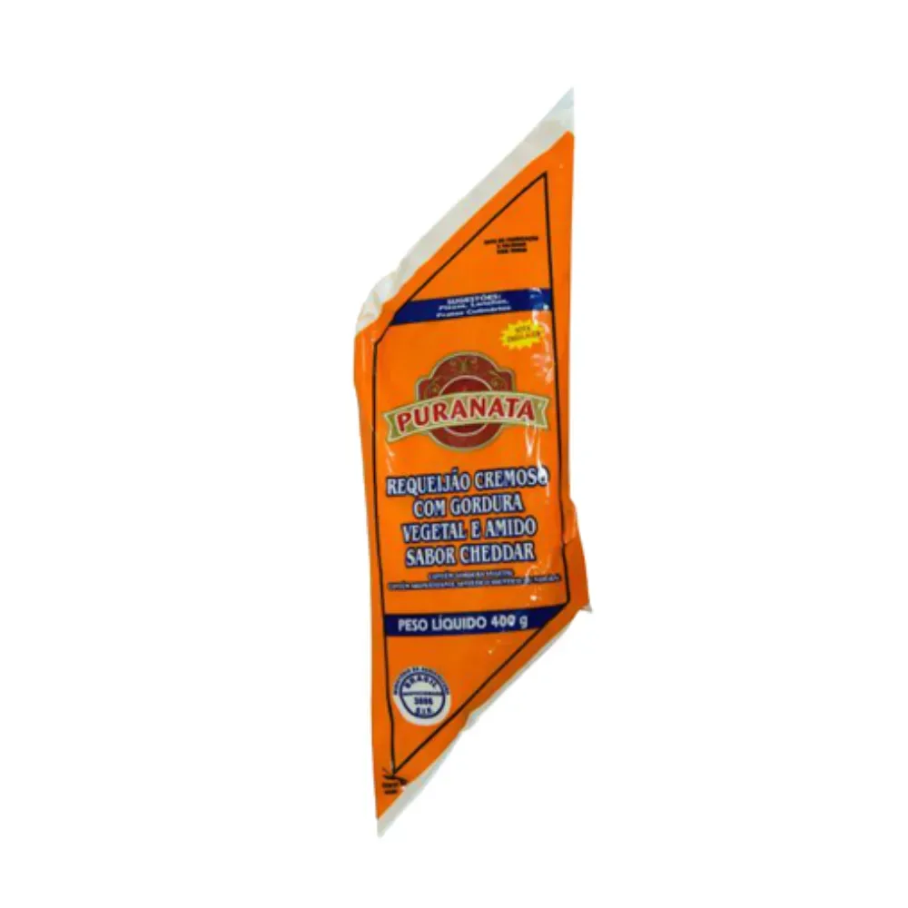 REQUEIJAO PURANATA CHEDDAR 400G