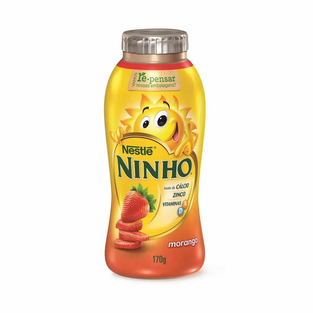 IOGURTE NINHO SOLEIL 170G MORANGO 