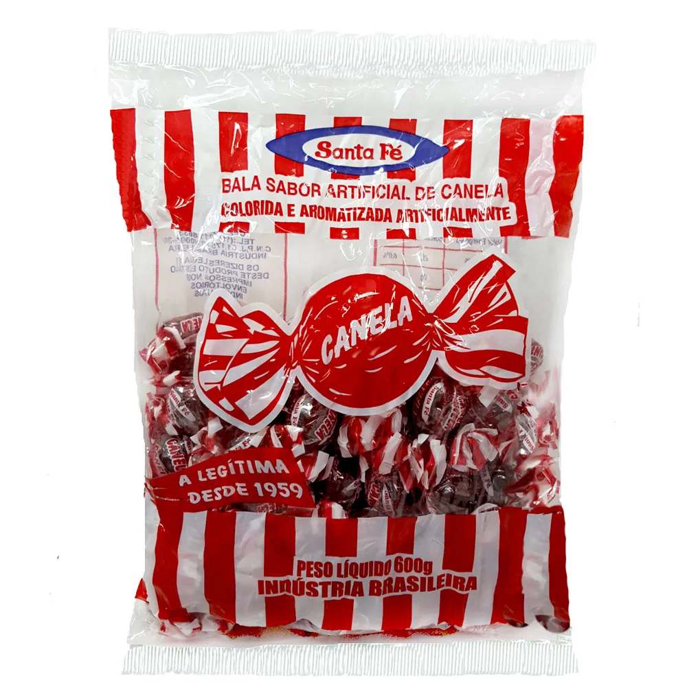BALA SANTA FE 600G CANELA