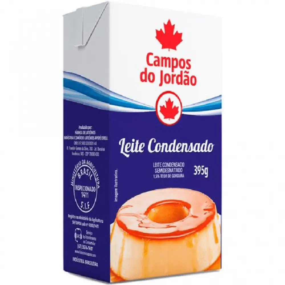 LEITE CONDENSADO CAMPOS JORDAO TP 395G