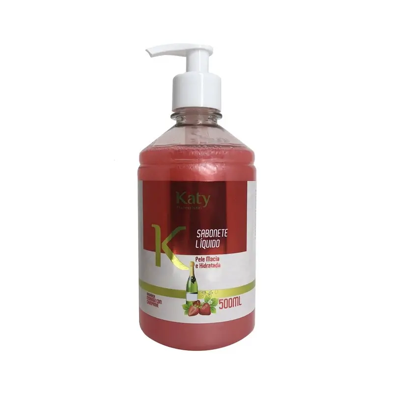 SABONETE LIQ KATY 500ML MORANGO