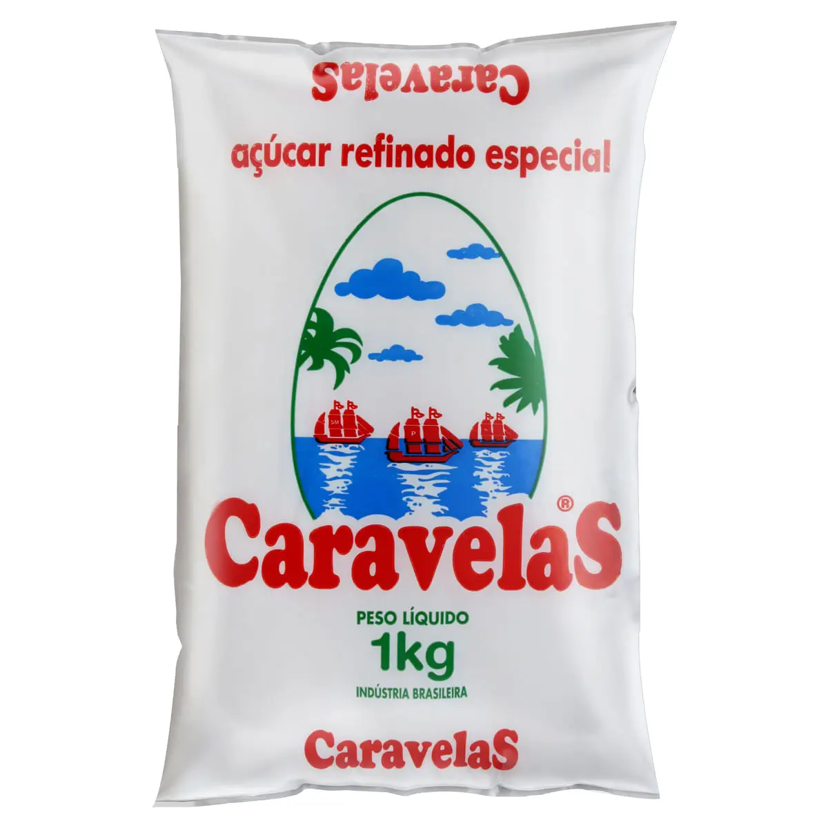 ACUCAR REF CARAVELAS 1KG