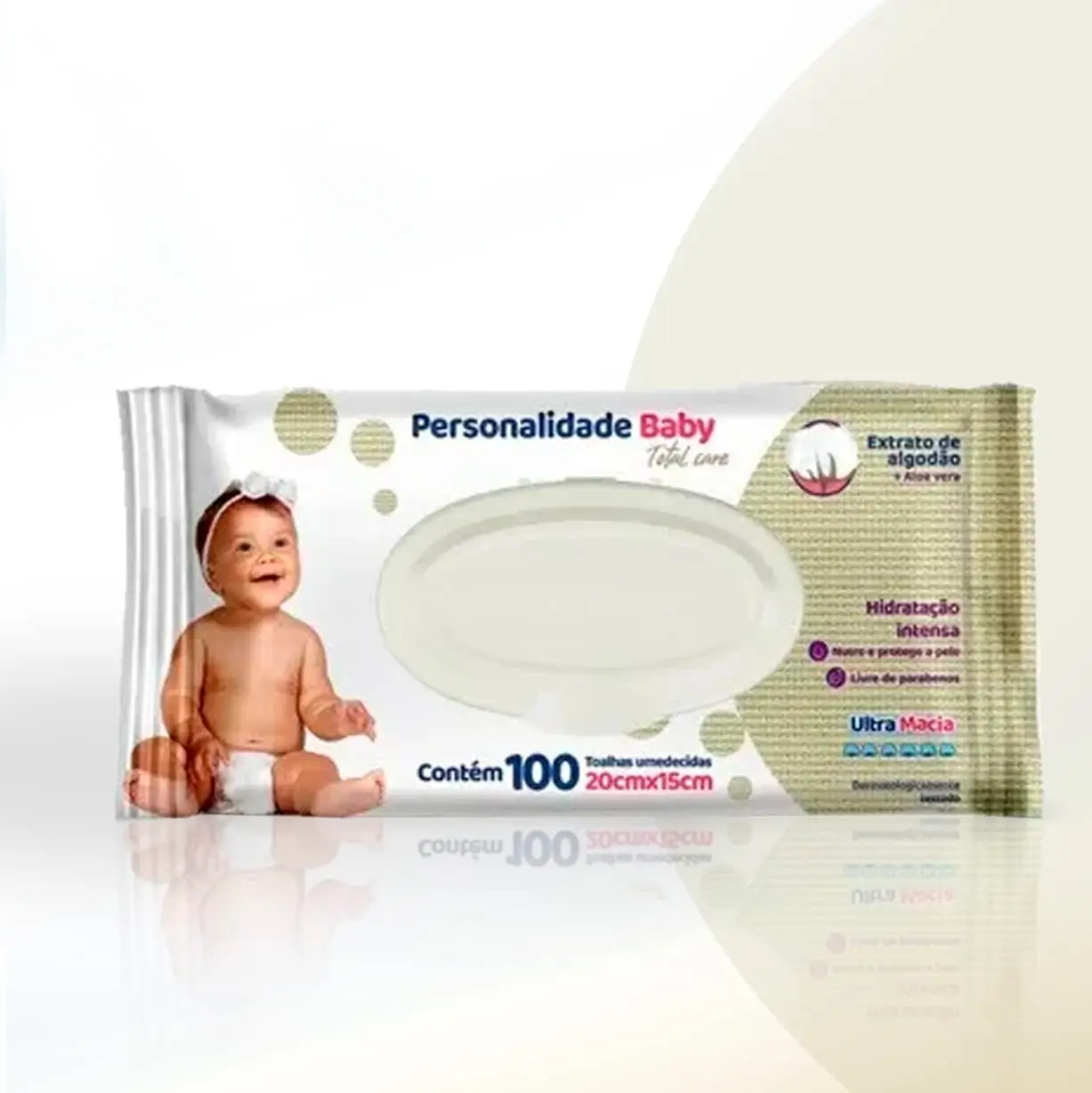 TOALHAS UMEDECIDAS PERSONALIDADE BABY C100