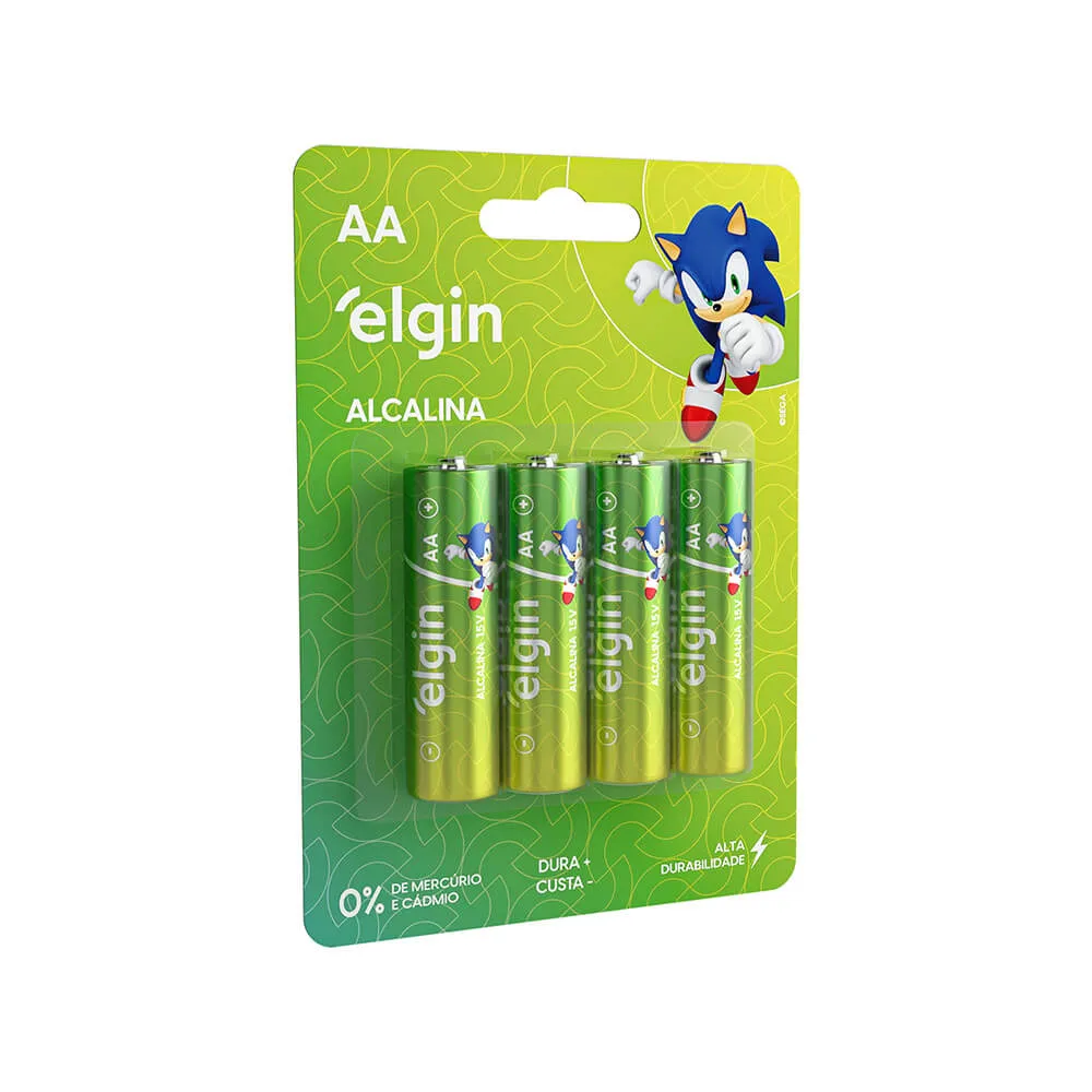 PILHA ELGIN ALCALINA AA C2