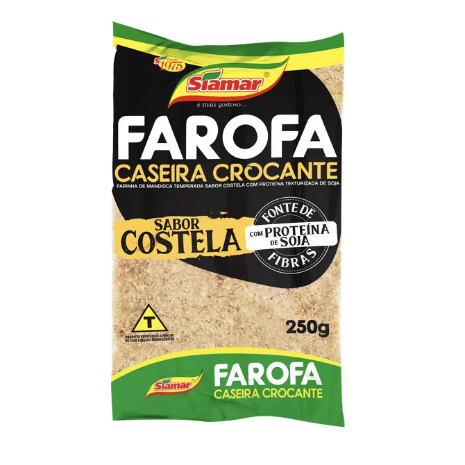FAROFA SIAMAR CROCANTE COSTELA 250G