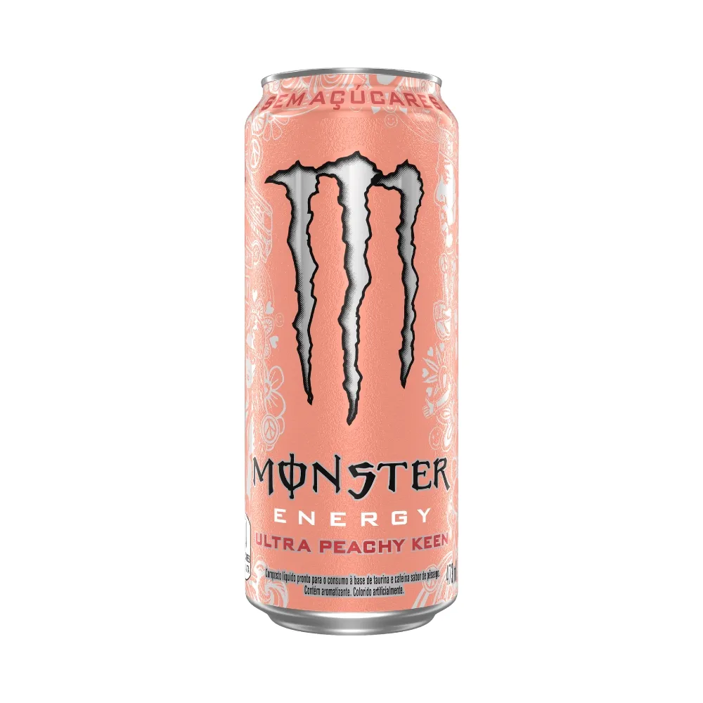 ENERGETICO MONSTER 473ML ULTRA PEACHY KEEN