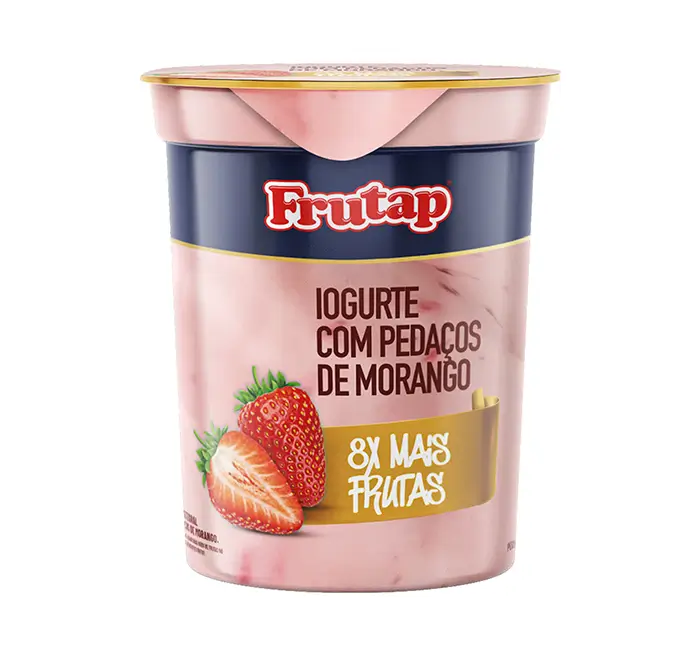 IOGURTE FRUTAP PEDACOS MORANGO 450G