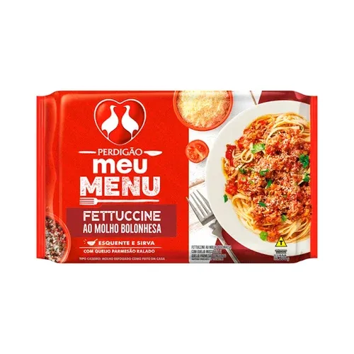 MACARRRAO MEU MENU PERDIGAO 300G FETUCCINI BOLONHESA