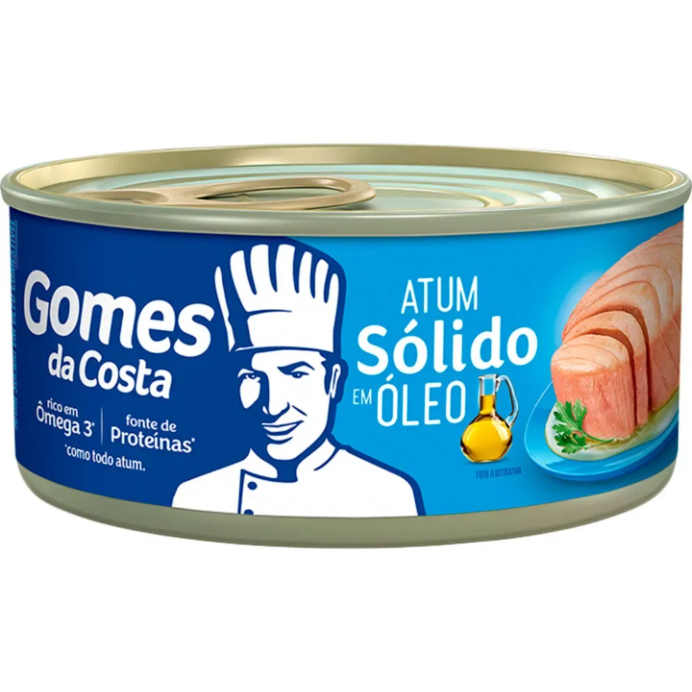 ATUM GOMES DA COSTA SOLIDO 170G OLEO