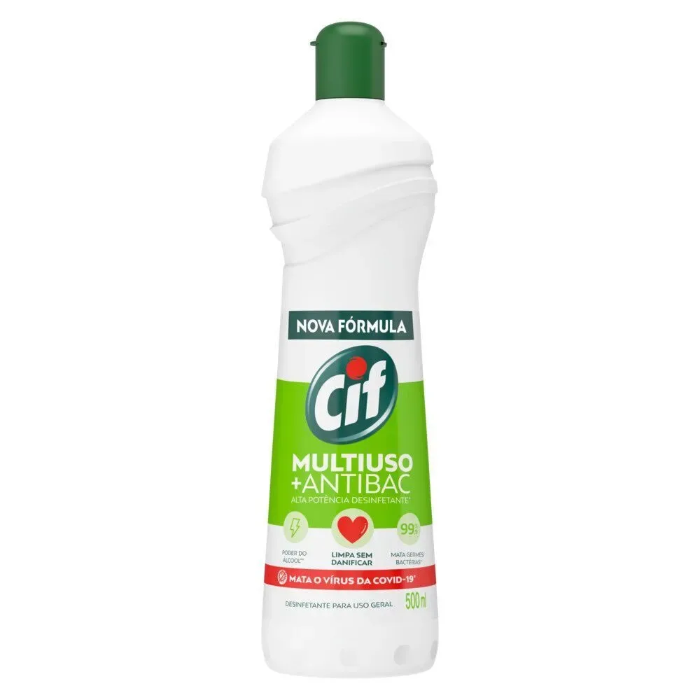 LIMPADOR MULTIUSO CIF 500ML ANTIBAC