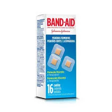 CURATIVOS BAND-AID PEQUENO FERIMENTO 16UN