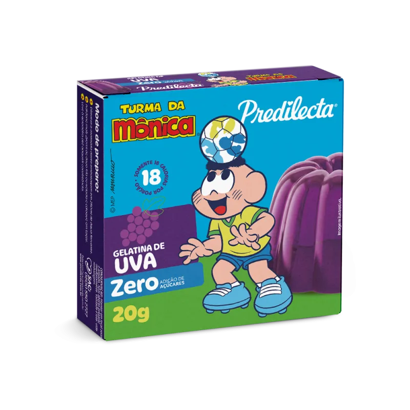 GELATINA PREDILECTA 36G ZERO UVA