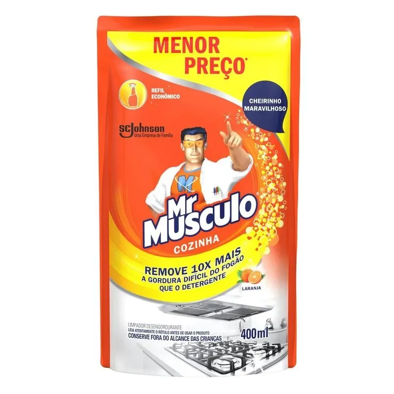 LIMPADOR MR MUSCULO COZINHA 400ML RFL SCH OFE