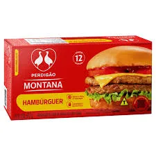 HAMBURGUER PERDIGAO MONTANA 672G