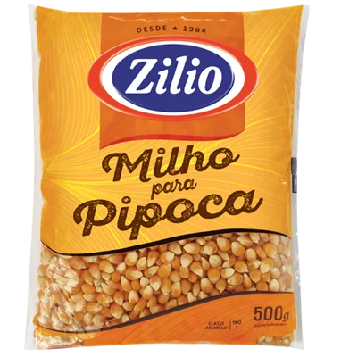 MILHO PARA PIPOCA 500G ZILIO