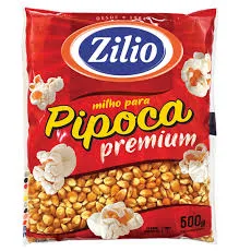 MILHO PARA PIPOCA PREMIUM 500G ZILIO