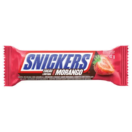 CHOCOLATE SNICKERS 42G MORANGO