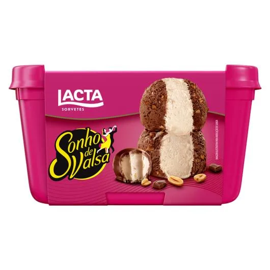 SORVETE LACTA SONHO DE VALSA 485G