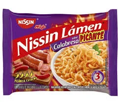 MACARRAO INSTANT NISSIN 85G CALABRESA PICANTE