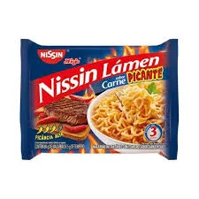 MACARRAO INSTANT NISSIN 85G CARNE PICANTE