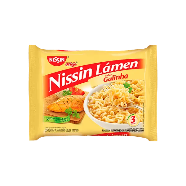 MACARRAO INSTANT NISSIN 85G LEGUMES