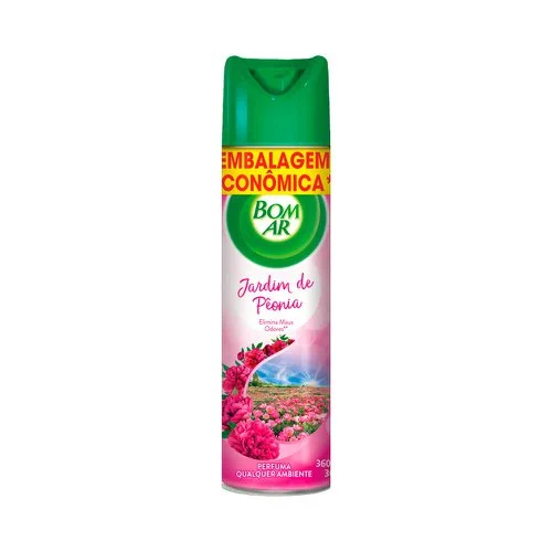 DESODORIZADOR BOM AR 360ML PEONIA ALEGRIA