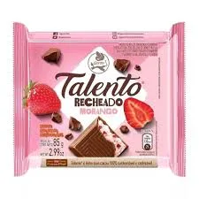 CHOCOLATE TALENTO 85G RECH MORANGO