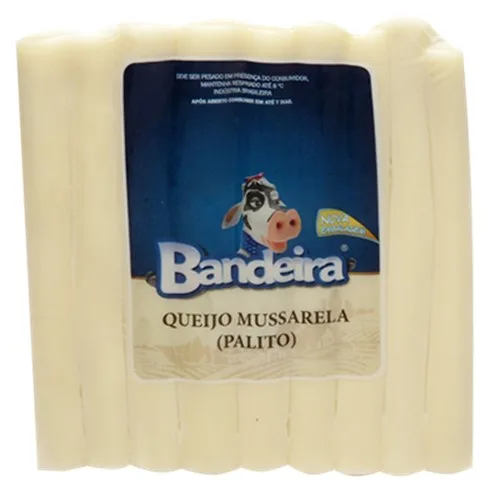 QUEIJO MUCARELA PALITO CONDIMENTO BANDEIRA KG