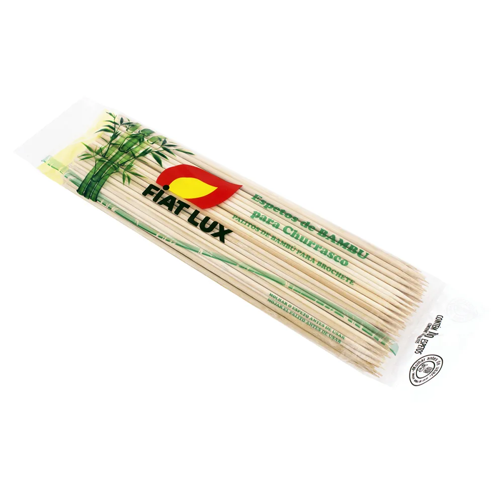 ESPETINHO CHURRASCO BAMBU FIAT LUX 25CM 20UN