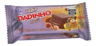 BISCOITO WAFER DADINHO 90G AVELA