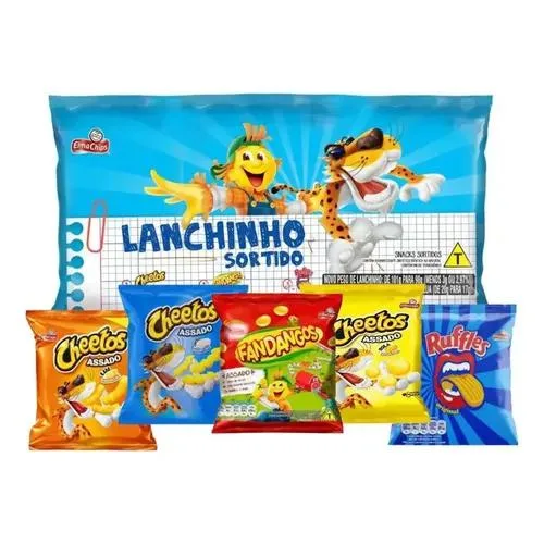SALG ELMA CHIPS LANCHINHO SORTIDO 94G 5UN