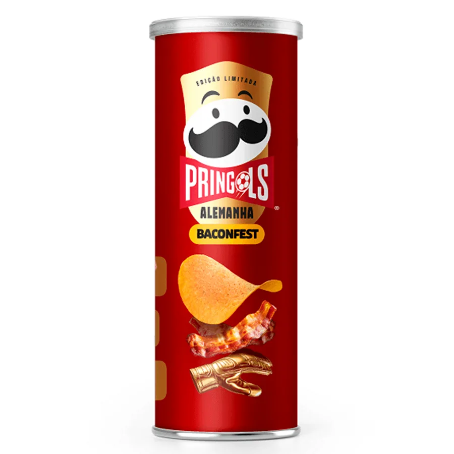 BATATA CHIPS PRINGLES 100G BACONFEST
