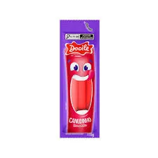 BALA GELATINA DOCILE 15G CANUDINHO