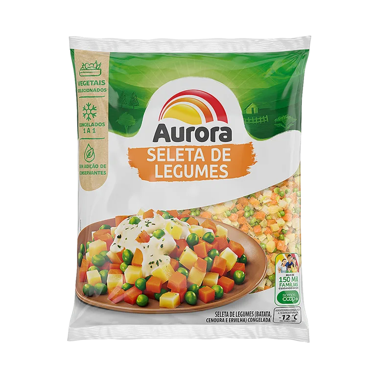 SELETA DE LEGUMES AURORA CONGELADA 1,02 KG