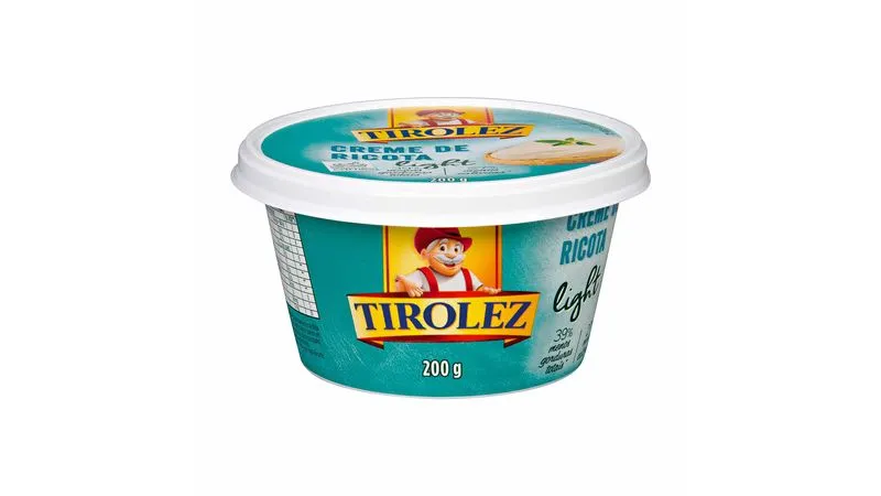 CREME DE RICOTA TIROLEZ 200G