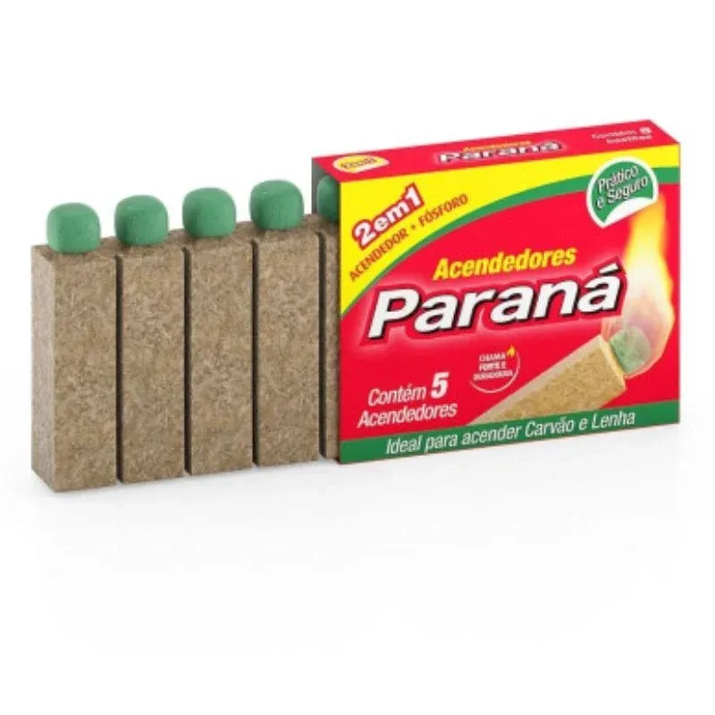 FOSFORO ACENDEDOR PARANA BASTAO C/5UN