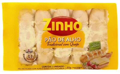 PAO DE ALHO ZINHO 300G BAGUETE TRADICIONAL